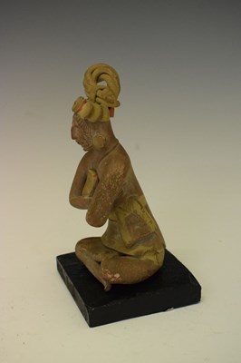 Lot 168 - Antiquities - Pre Columbian type Mayan Jaina island clay figure