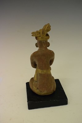 Lot 168 - Antiquities - Pre Columbian type Mayan Jaina island clay figure