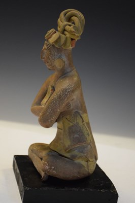 Lot 168 - Antiquities - Pre Columbian type Mayan Jaina island clay figure