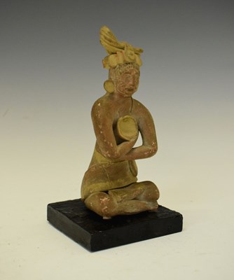 Lot 168 - Antiquities - Pre Columbian type Mayan Jaina island clay figure
