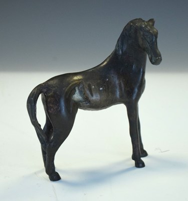 Lot 262 - Bronze horse