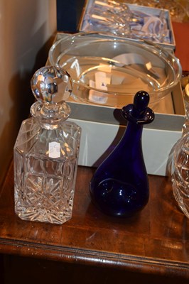 Lot 664 - Jasper Conran for Stuart Crystal glass bowl, and a quantity of cut glass, etc