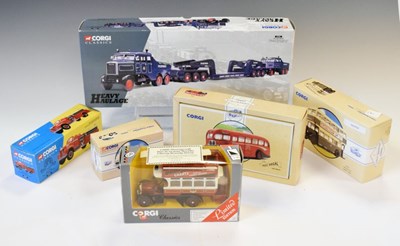 Lot 312 - Corgi Classics - Six boxed diecast model vehicles