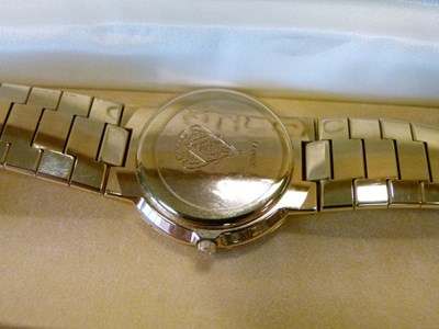 Lot 62 - Gucci - Gentleman's gold plated wristwatch