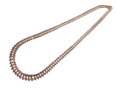 Lot 34 - 9ct gold necklace