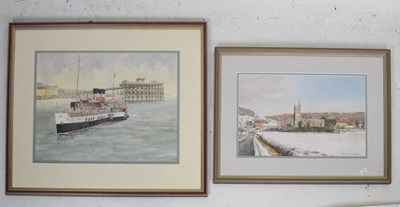 Lot 499 - Watercolours - Brian Sanders & Scammell