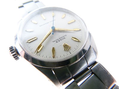 Lot 70 - Rolex - Gentleman's stainless steel Oyster Royal wristwatch