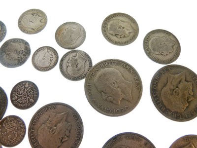 Lot 138 - Coins - Various GB silver coinage, mainly Edward VII and George V