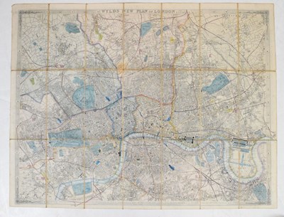 Lot 285 - Wyld's New Plan of London and its vicinity