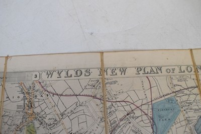 Lot 285 - Wyld's New Plan of London and its vicinity