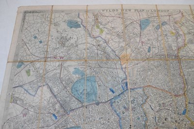 Lot 285 - Wyld's New Plan of London and its vicinity