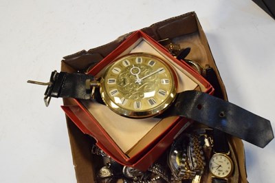 Lot 125 - Smiths wall watch and assorted fashion watches
