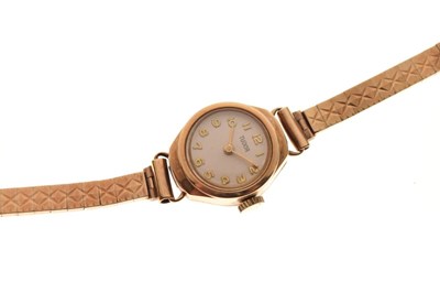 Lot 116 - Tudor - Lady's 9ct gold cocktail watch with box
