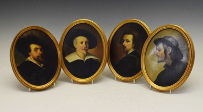 Lot 388 - Four early 20th Century reproduction self-portraits after Old Masters