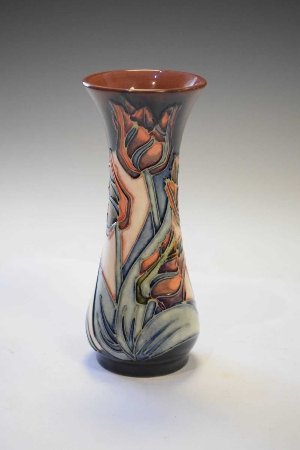 Lot 376 - Moorcroft Tulip pattern vase