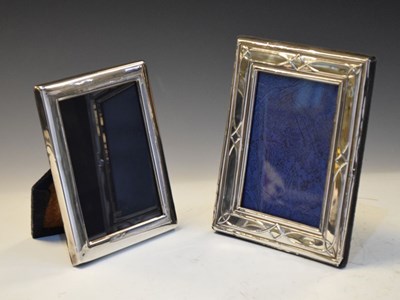 Lot 193 - Two Elizabeth II silver-mounted picture frames, Sheffield 1991