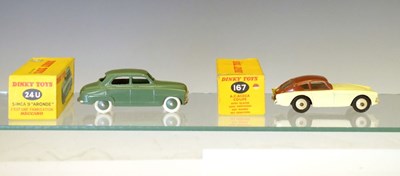 Lot 296 - Dinky Toys - Two boxed diecast model vehicles