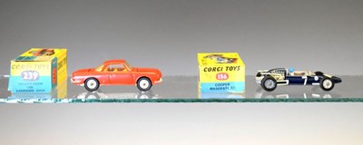 Lot 272 - Corgi Toys - Two boxed diecast model vehicles