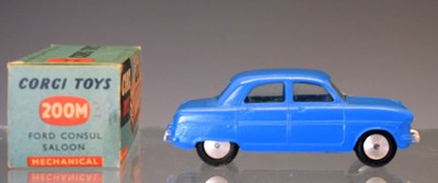 Lot 282 - Corgi Toys - 200M Mechanical Ford Consul Saloon