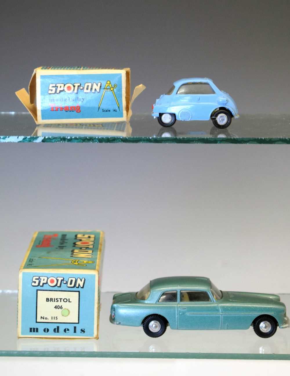 Lot 305 - Triang 'Spot-On' - Two boxed diecast model vehicles