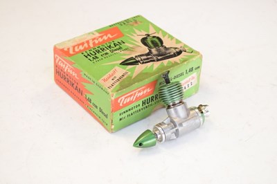 Lot 351 - Taifun Hurrikan 1,48ccm / 1.5cc diesel model aircraft engine