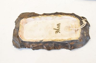 Lot 483 - Three Wye pottery tile plaques