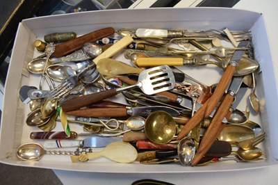 Lot 305 - Sundry spoons to include; 'Rolex', Souvenir spoons, etc.