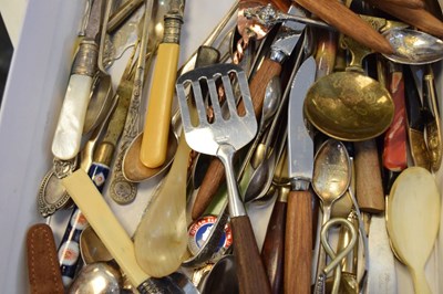 Lot 305 - Sundry spoons to include; 'Rolex', Souvenir spoons, etc.