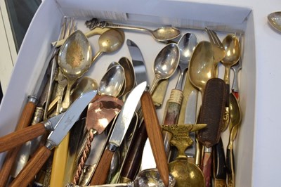 Lot 305 - Sundry spoons to include; 'Rolex', Souvenir spoons, etc.