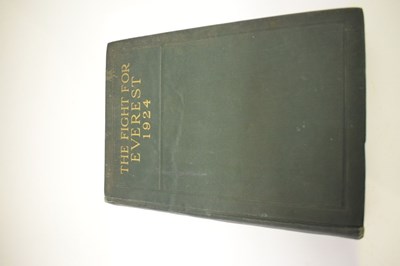 Lot 145 - Books - Lieutenant-Colonel E.F. Norton, D.S.O. The Fight For Everest: 1924