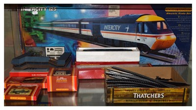 Lot 356 - Hornby Intercity 125 electric train set plus other boxed Hornby