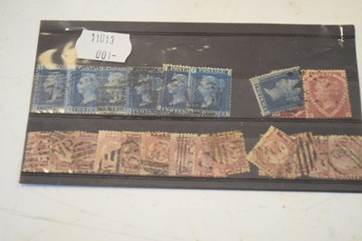 Lot 158 - Quantity of Victorian 2d Two Penny Blues and 1d Penny Reds postage stamps