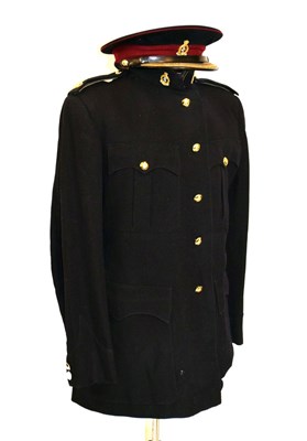 Lot 326 - Royal Army Medical Corps (RAMC) uniform with cap and accessories