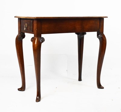 Lot 464 - Unusual mid 18th Century oak side table