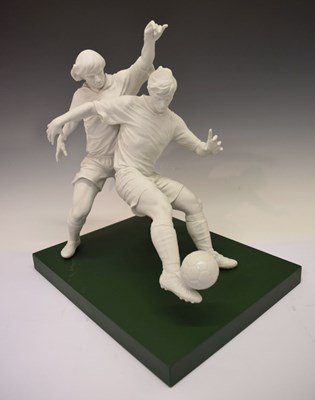 Lot 304 - Lladro footballers