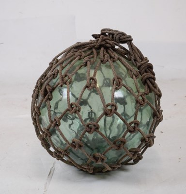 Lot 243 - Large glass fishing float