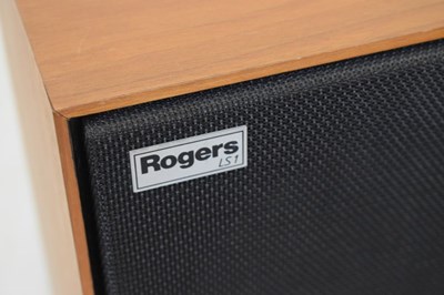 Lot 659 - Pair of Rogers LS1 speakers