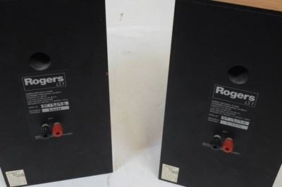 Lot 659 - Pair of Rogers LS1 speakers