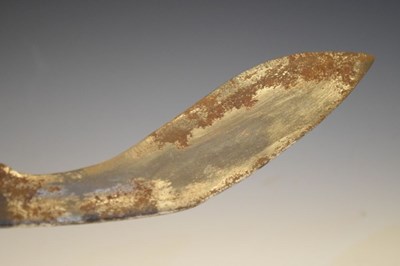 Lot 324 - Gurka kukri, together with two Indian sidelock pistols