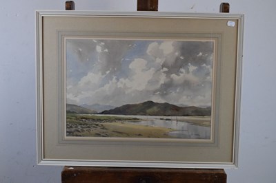 Lot 351 - Maior-General John Christopher Temple Willis RI (1900-1964) - Watercolour - Barmouth Estuary