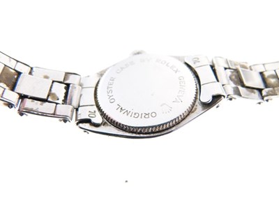 Lot 63 - Tudor - Lady's Oyster Royal manual wind bracelet watch