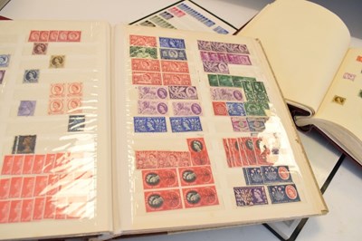 Lot 220 - Stamps - Quantity of GB stamps in four albums