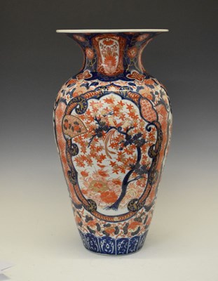 Lot 231 - Japanese Imari baluster vase