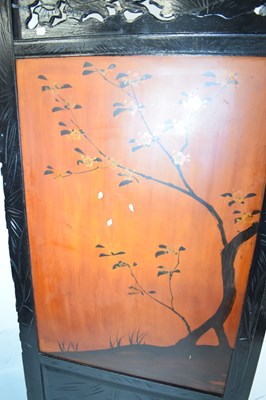 Lot 257 - Japanese shibayama screen