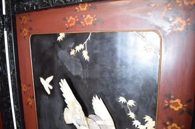 Lot 257 - Japanese shibayama screen