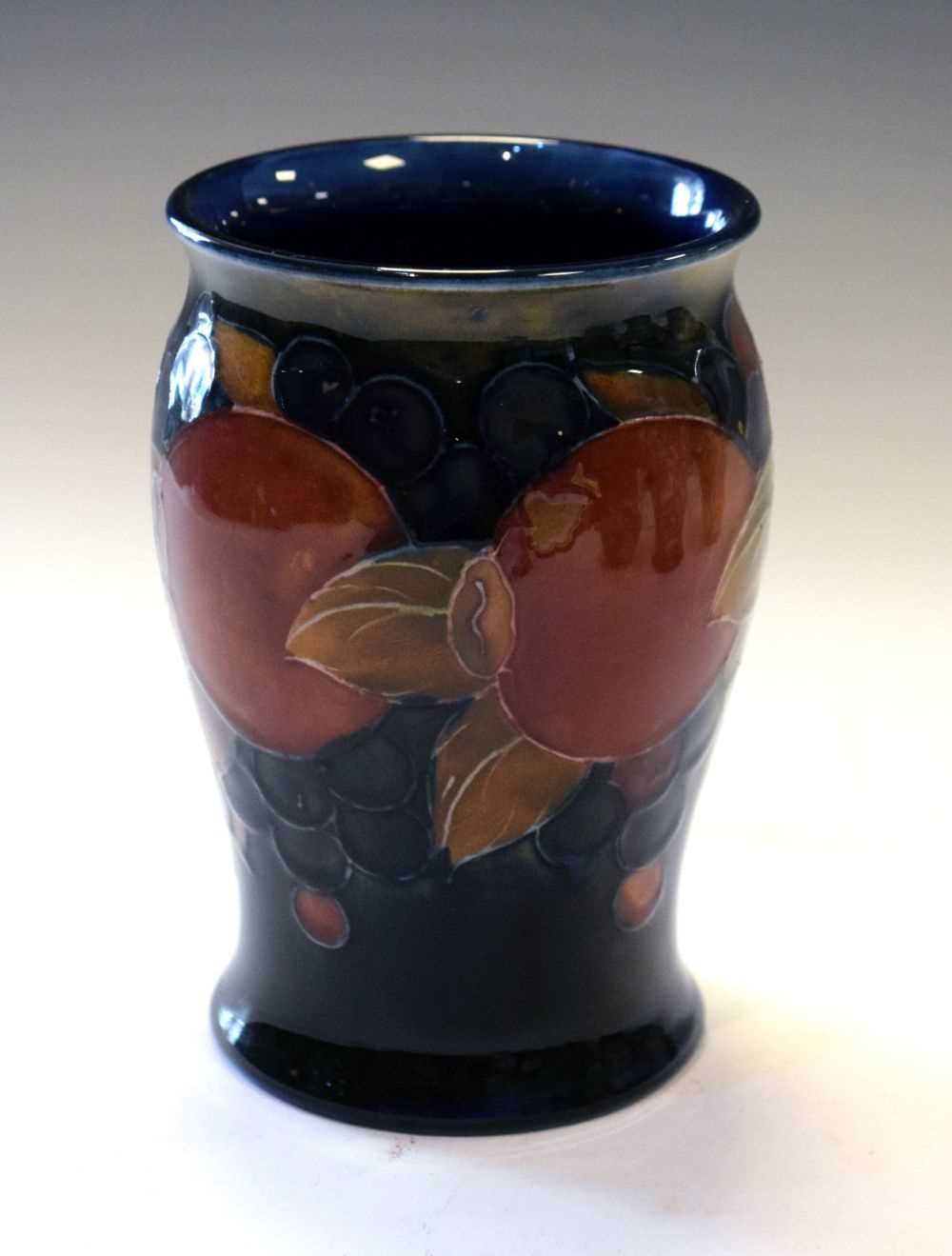 Lot 381 - William Moorcroft Pomegranate and Berry vase