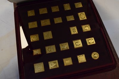 Lot 156 - International Society of Postmasters silver-gilt stamps