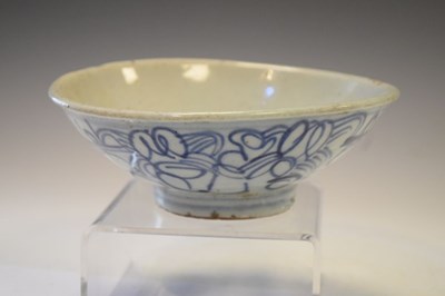 Lot 470 - Two Chinese provincial bowls with terracotta figures