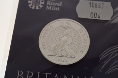Lot 142 - Coins - 2015 Royal Mint £50 Britannia coin