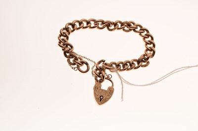 Lot 53 - 9ct gold charm bracelet
